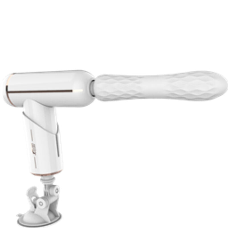 ARMONY - FKING MACHINE ADJUSTABLE & AUTOMATIC VIBRATOR WHITE - NOCTURNA DESIRES