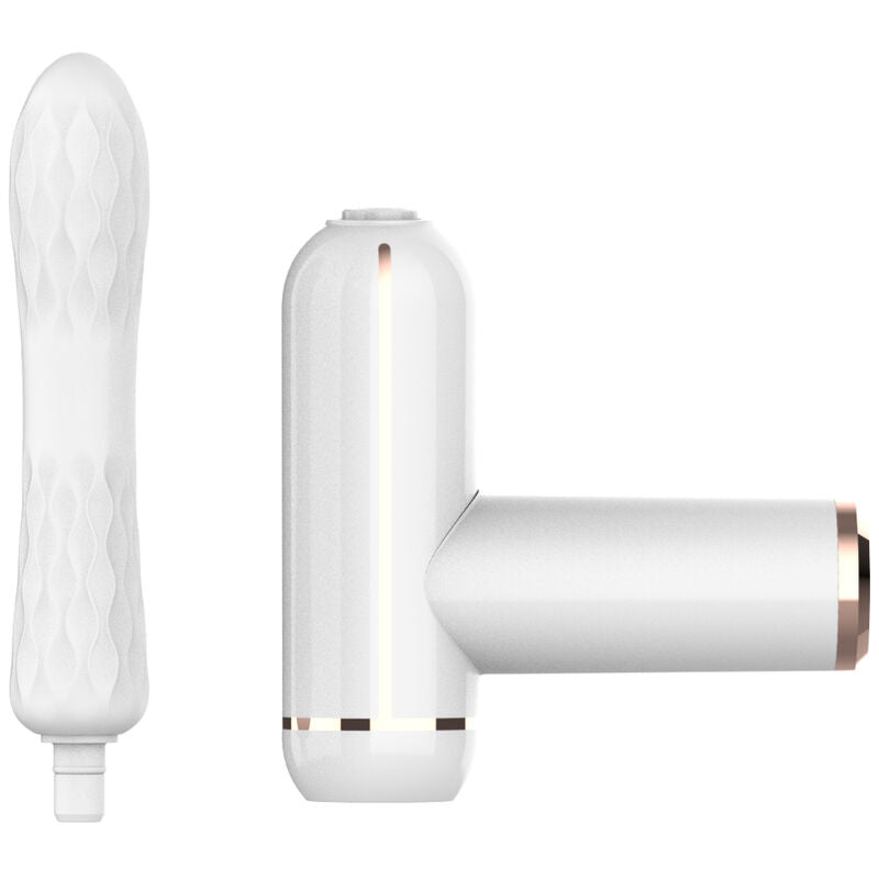 ARMONY - FKING MACHINE ADJUSTABLE & AUTOMATIC VIBRATOR WHITE - NOCTURNA DESIRES