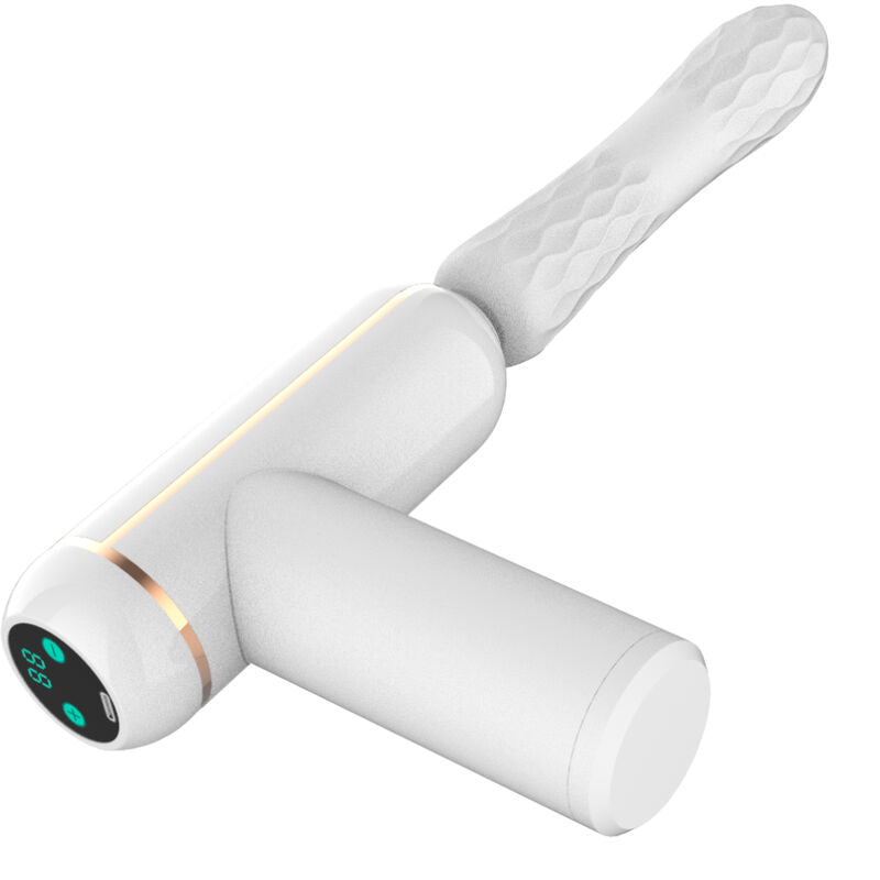 ARMONY - FKING MACHINE ADJUSTABLE & AUTOMATIC VIBRATOR WHITE - NOCTURNA DESIRES
