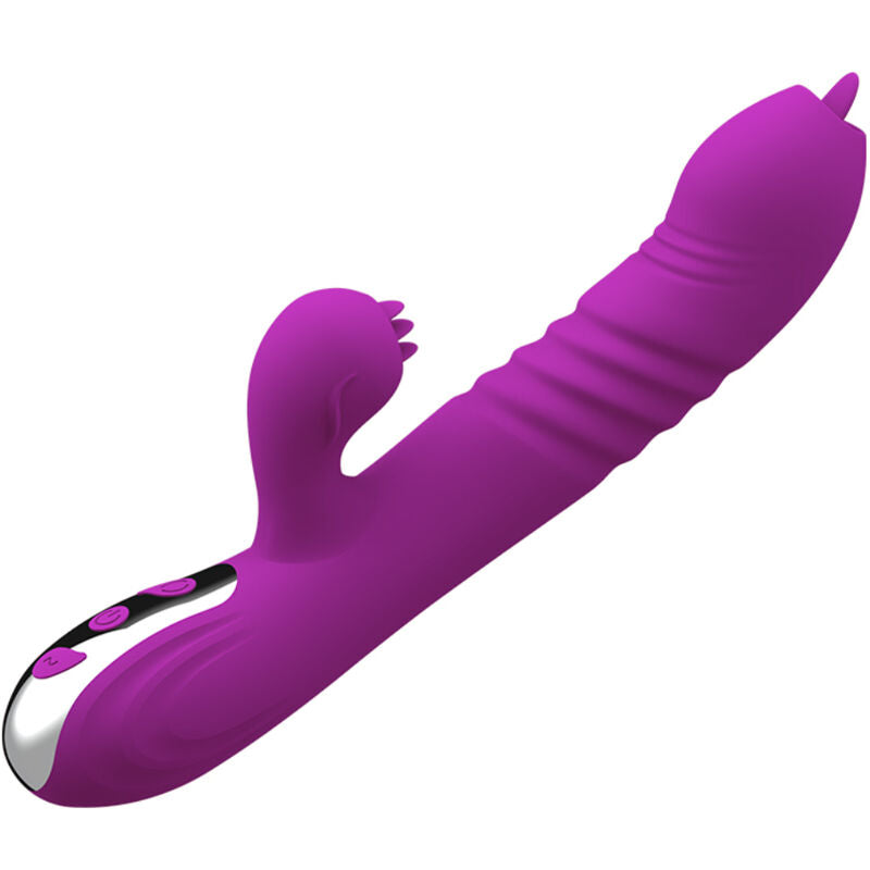 ARMONY - FAIRY MULTIFUNCTION VIBRATOR DOUBLE TONGUE VIOLET HEAT EFFECT - NOCTURNA DESIRES