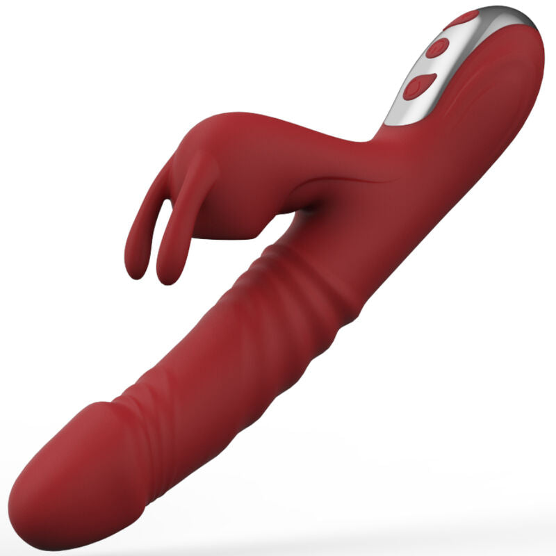 ARMONY - SUCK VIBRATOR & SUCTION RABBIT BURGUNDY - NOCTURNA DESIRES