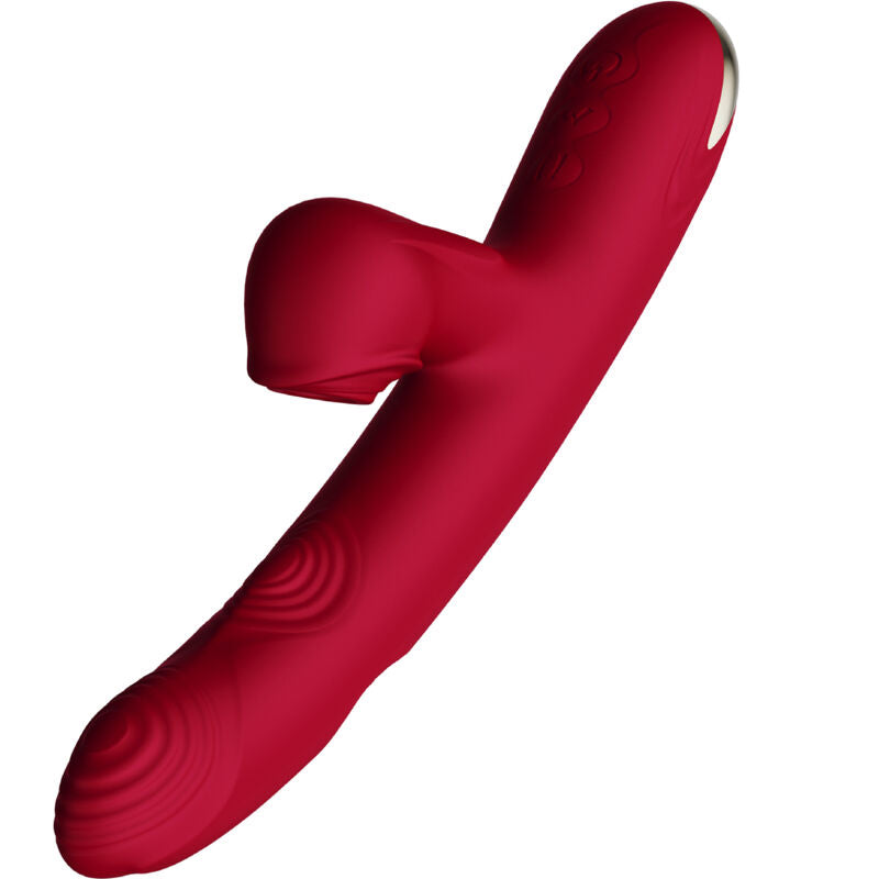 ARMONY - BUMP VIBRATOR & SUCTION CUP MODEL 1 BURGUNDY - NOCTURNA DESIRES