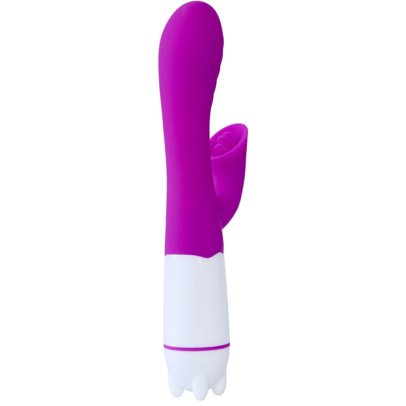 ARMONY - HAPPY VIBRATOR & STIMULATOR WITH VIOLET RECHARGEABLE TONGUE - NOCTURNA DESIRES