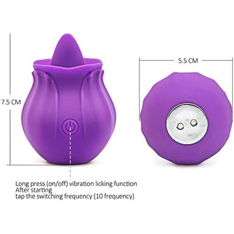 ARMONY - FIG VIBRATOR WITH TONGUE - NOCTURNA DESIRES