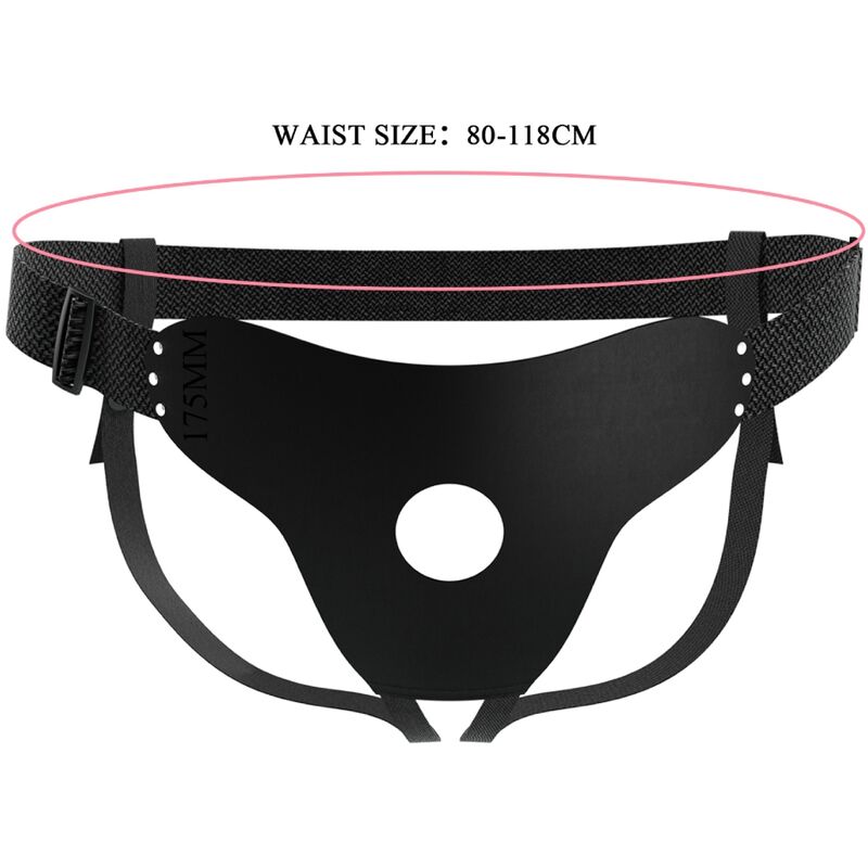 PRETTY LOVE - LOVE SPELL ADJUSTABLE STRAP HARNESS COMPLEMENT - NOCTURNA DESIRES