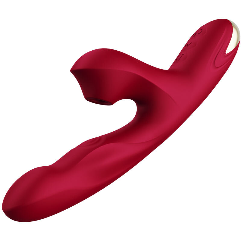 ARMONY - BUMP VIBRATOR & SUCTION CUP MODEL 2 BURGUNDY - NOCTURNA DESIRES