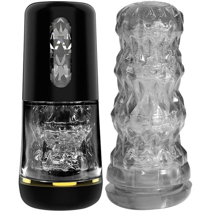 ARMONY - BLACK PORTABLE MASTURBATOR - NOCTURNA DESIRES
