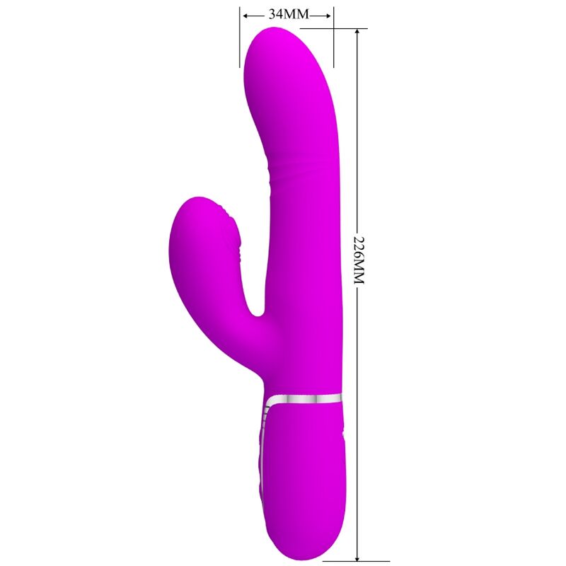 PRETTY LOVE - MULTIFUNCTION G-SPOT VIBRATOR FUCHSIA - NOCTURNA DESIRES