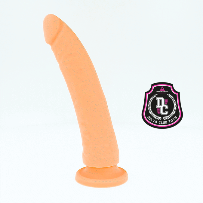 DELTA CLUB - TOYS NATURAL DILDO MEDICAL SILICONE 23 CM -O- 4.5 CM - NOCTURNA DESIRES