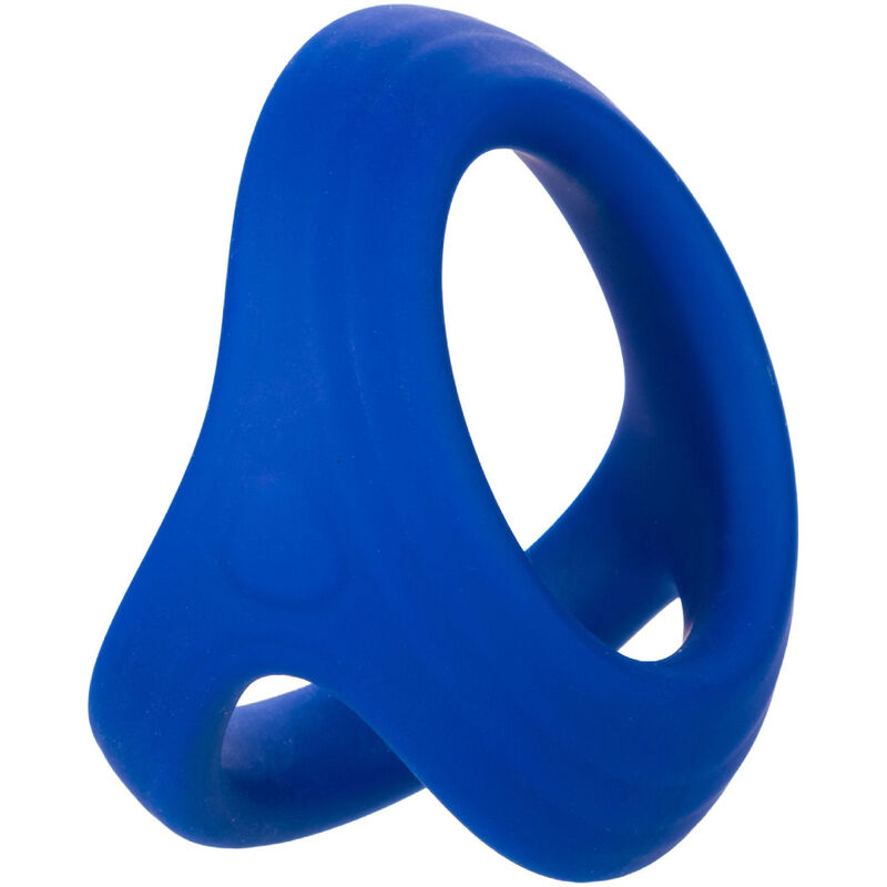 CALEXOTICS - ADMIRAL COCK BALL DUAL RING BLUE - NOCTURNA DESIRES