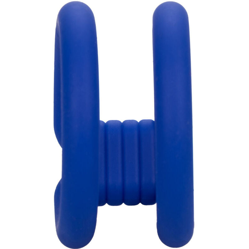 CALEXOTICS - ADMIRAL DUAL COCK CAGE BLUE - NOCTURNA DESIRES