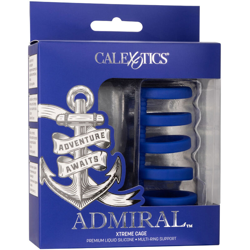 CALEXOTICS - ADMIRAL XTREME CAGE BLUE - NOCTURNA DESIRES