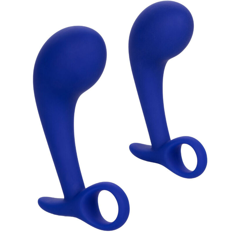 CALEXOTICS - ADMIRAL SET 2 ANAL PLUG BLUE - NOCTURNA DESIRES
