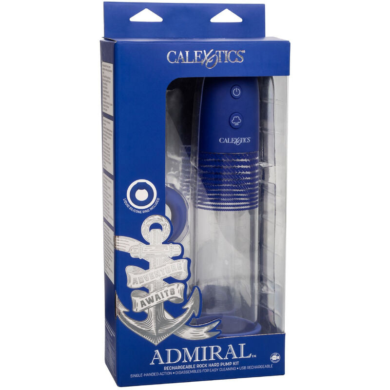 CALEXOTICS - ADMIRAL ERECTION PUMP KIT RECHARGEABLE - NOCTURNA DESIRES
