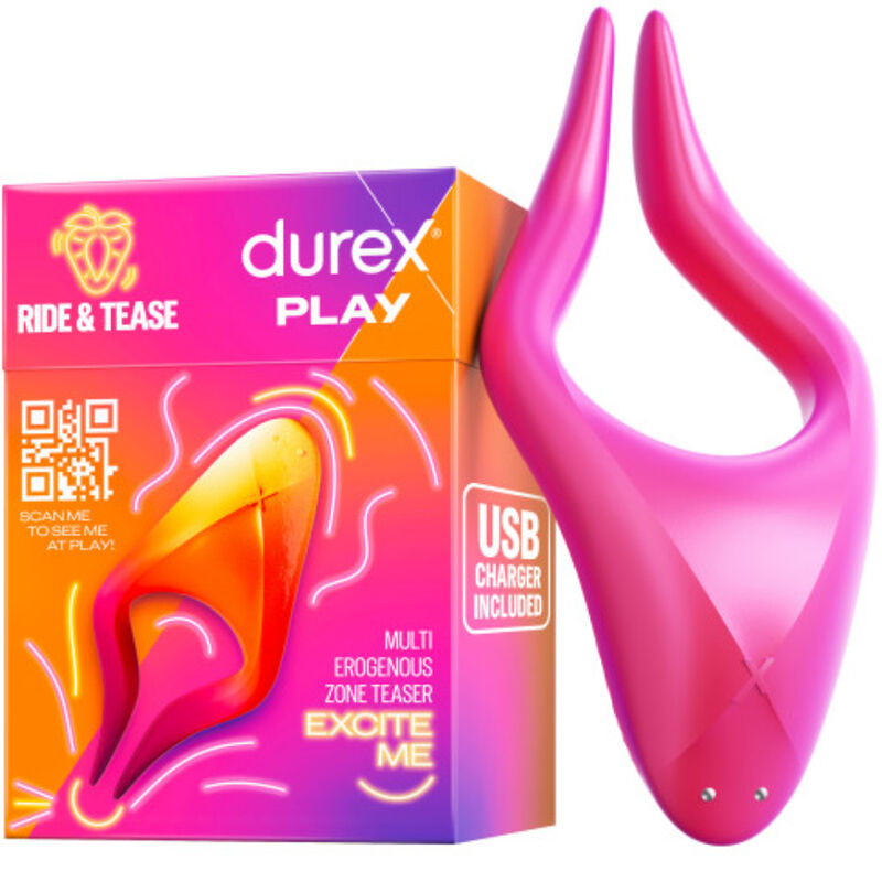 DUREX -  MULTI-STIMULATOR TOY RIDE & TEASE - NOCTURNA DESIRES