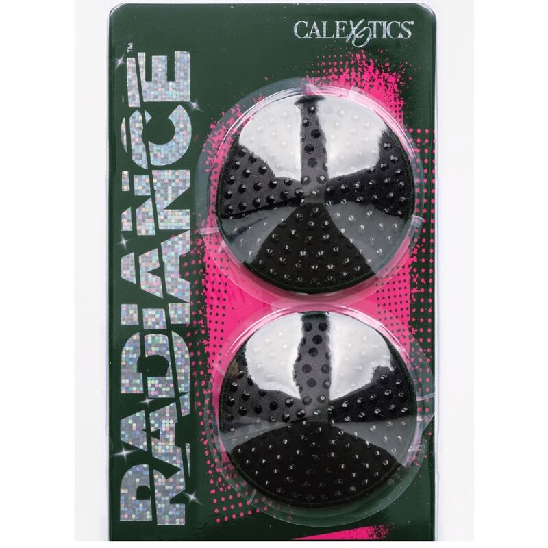 CALEXOTICS - RADIANCE ROUND SHAPE JEWEL NIPPLE COVERS - NOCTURNA DESIRES