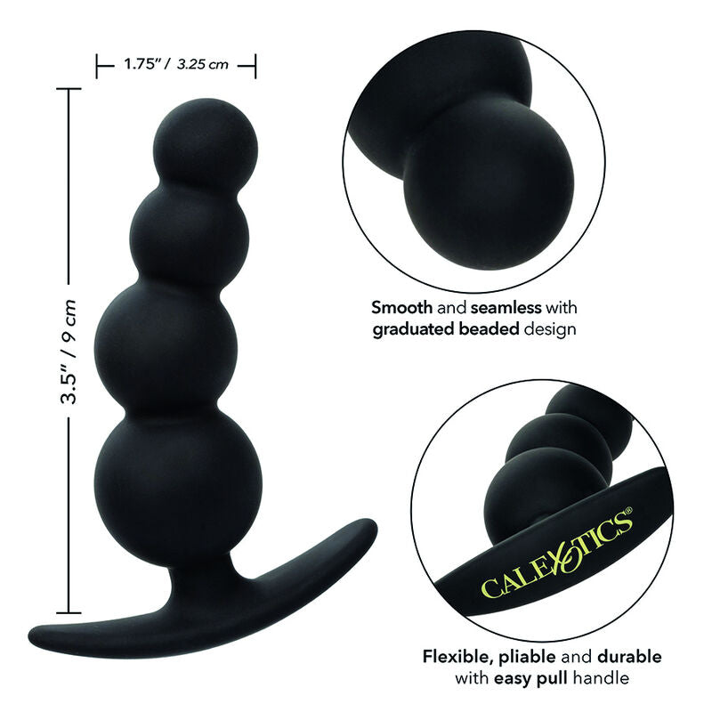 CALEXOTICS - BOUNDLESS BEADED PLUG - NOCTURNA DESIRES