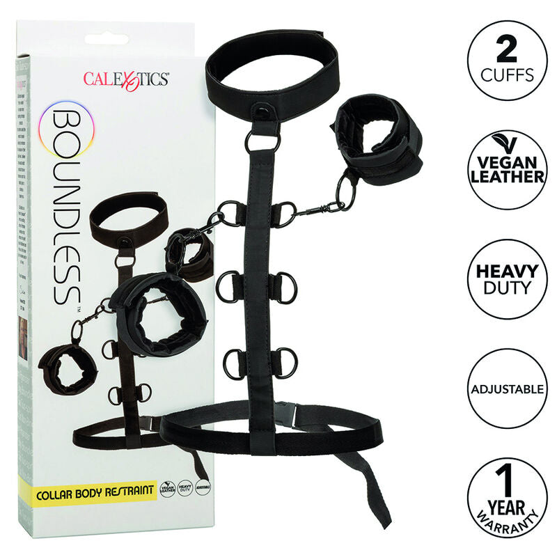 CALEXOTICS - BOUNDLESS COLLAR BODY RESTRAINT - NOCTURNA DESIRES