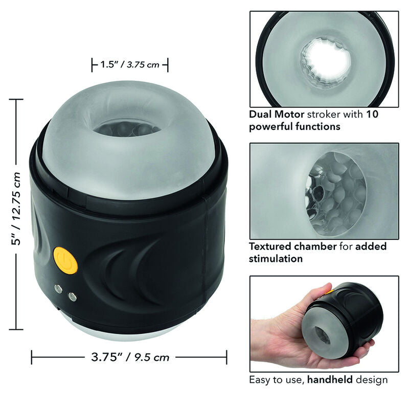 CALEXOTICS - BOUNDLESS DUAL MOTOR STROKER - NOCTURNA DESIRES