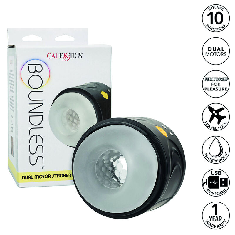 CALEXOTICS - BOUNDLESS DUAL MOTOR STROKER - NOCTURNA DESIRES