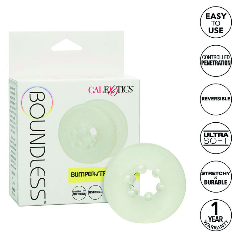CALEXOTICS - BOUNDLESS BUMPER-STROKER RING - NOCTURNA DESIRES