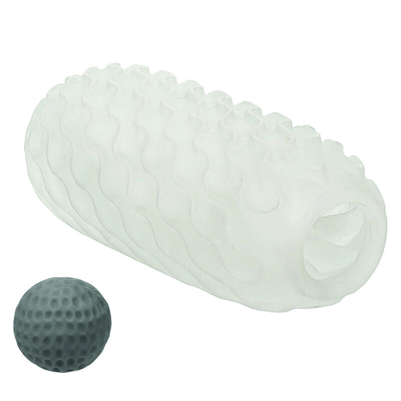 CALEXOTICS - BOUNDLESS REVERSIBLE SQUISHY BALL STROKE YELLOW - NOCTURNA DESIRES