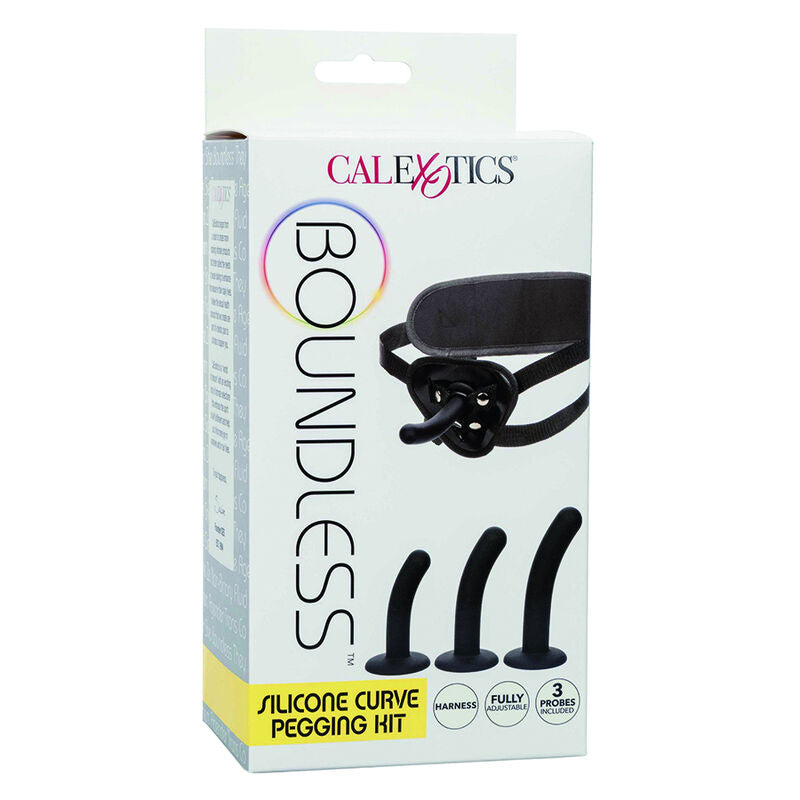 CALEXOTICS - BOUNDLESS SILICONE CURVE PEGGING KIT - NOCTURNA DESIRES
