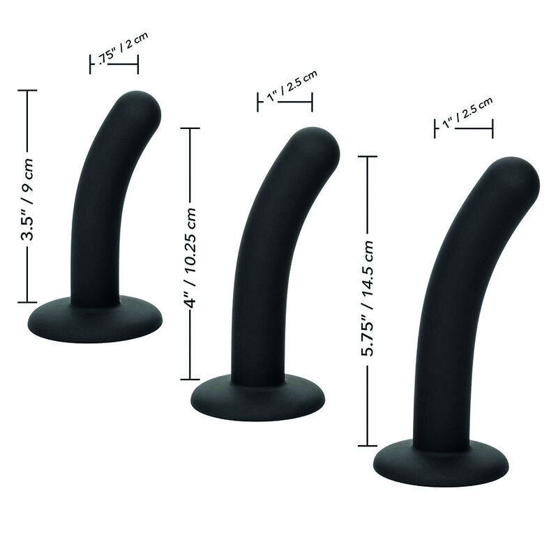 CALEXOTICS - BOUNDLESS SILICONE CURVE PEGGING KIT - NOCTURNA DESIRES