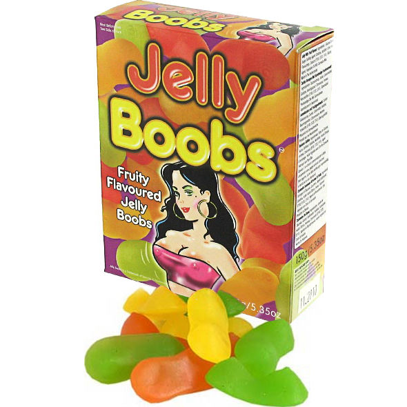 SPENCER & FLEETWOOD - CHEWABLE CANDY IN THE SHAPE OF BREASTS SPENCER & FLETWOOD  NOCTURNA DESIRES
