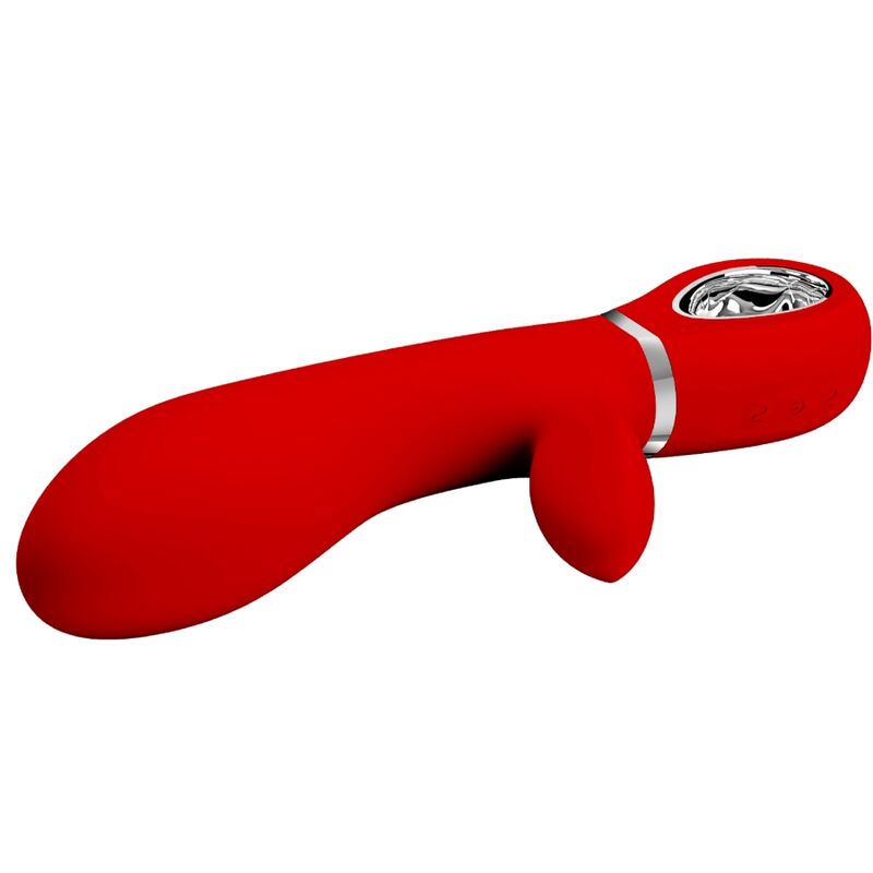 PRETTY LOVE - THOMAS MULTIFUNCTION G-SPOT VIBRATOR RED - NOCTURNA DESIRES