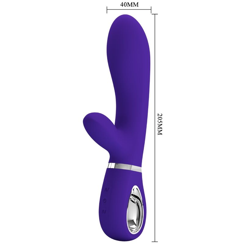 PRETTY LOVE - THOMAS MULTIFUNCTION G-SPOT VIBRATOR PURPLE - NOCTURNA DESIRES