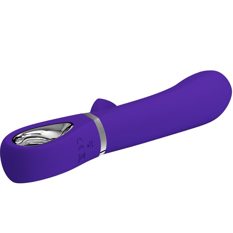 PRETTY LOVE - THOMAS MULTIFUNCTION G-SPOT VIBRATOR PURPLE - NOCTURNA DESIRES