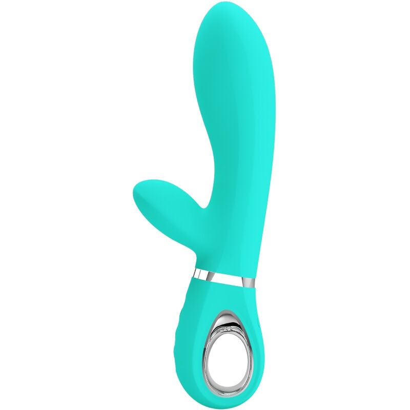 PRETTY LOVE - THOMAS MULTIFUNCTION G-SPOT VIBRATOR AQUA GREEN - NOCTURNA DESIRES