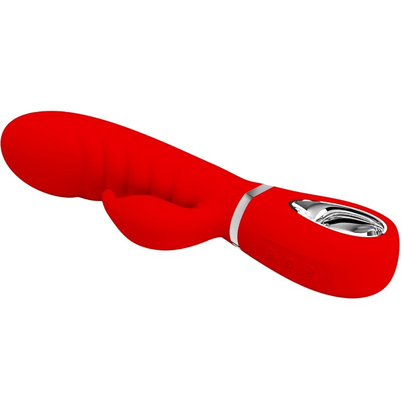 PRETTY LOVE - PRESCOTT MULTIFUNCTION G-SPOT VIBRATOR RED - NOCTURNA DESIRES