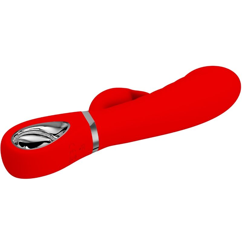 PRETTY LOVE - PRESCOTT MULTIFUNCTION G-SPOT VIBRATOR RED - NOCTURNA DESIRES