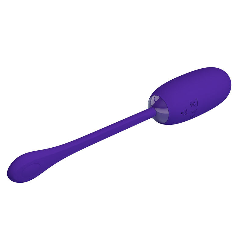 PRETTY LOVE - JULIUS WATERPROOF-RECHARGEABLE VIBRATING EGG PURPLE - NOCTURNA DESIRES