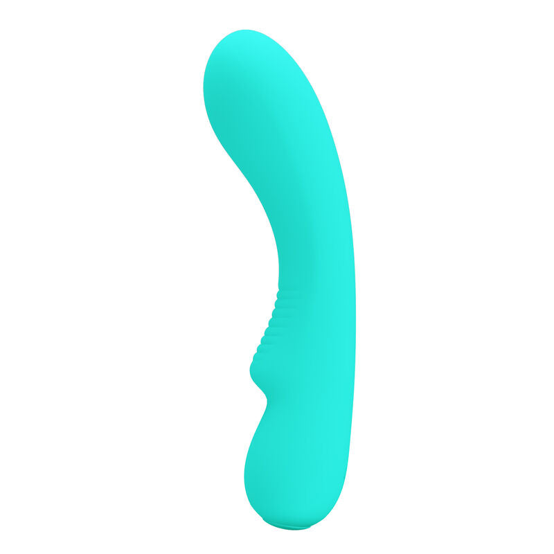 PRETTY LOVE - PRESCOTT RECHARGEABLE VIBRATOR AQUA GREEN - NOCTURNA DESIRES