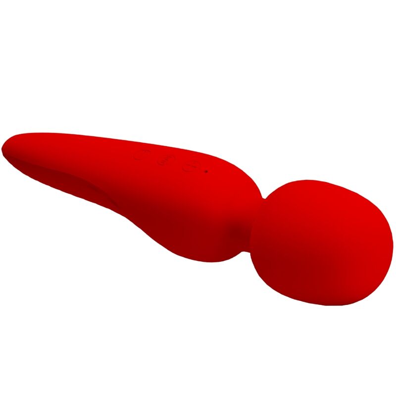 PRETTY LOVE - MEREDITH MASSAGER 12 VIBRATION MODES RED - NOCTURNA DESIRES