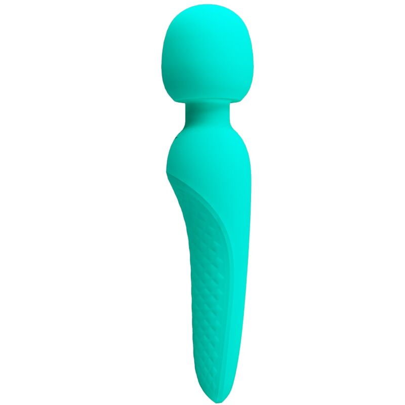 PRETTY LOVE - MEREDITH MASSAGER 12 VIBRATION MODES AQUA GREEN - NOCTURNA DESIRES