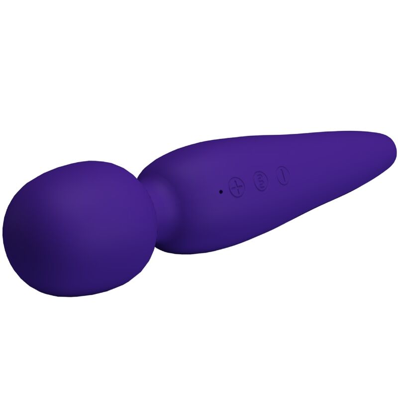 PRETTY LOVE - MEREDITH MASSAGER 12 VIBRATION MODES PURPLE - NOCTURNA DESIRES