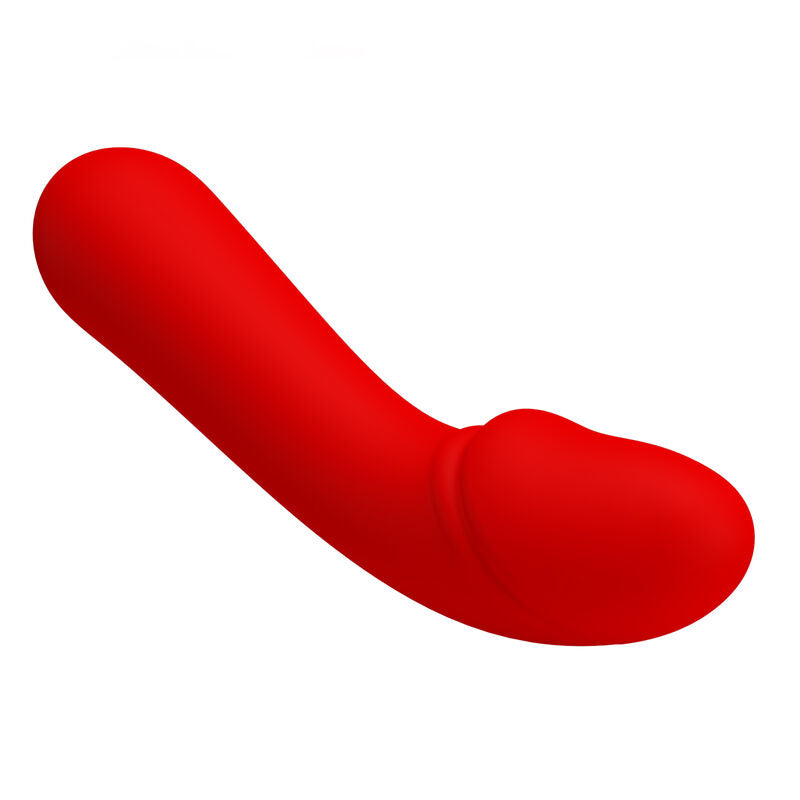 PRETTY LOVE - CETUS RECHARGEABLE VIBRATOR RED - NOCTURNA DESIRES