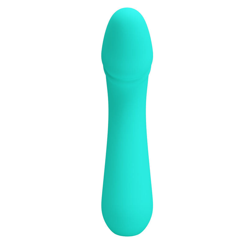 PRETTY LOVE - CETUS RECHARGEABLE VIBRATOR AQUA GREEN - NOCTURNA DESIRES