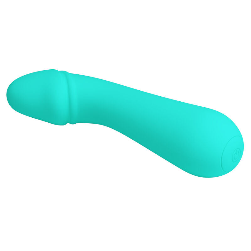 PRETTY LOVE - CETUS RECHARGEABLE VIBRATOR AQUA GREEN - NOCTURNA DESIRES