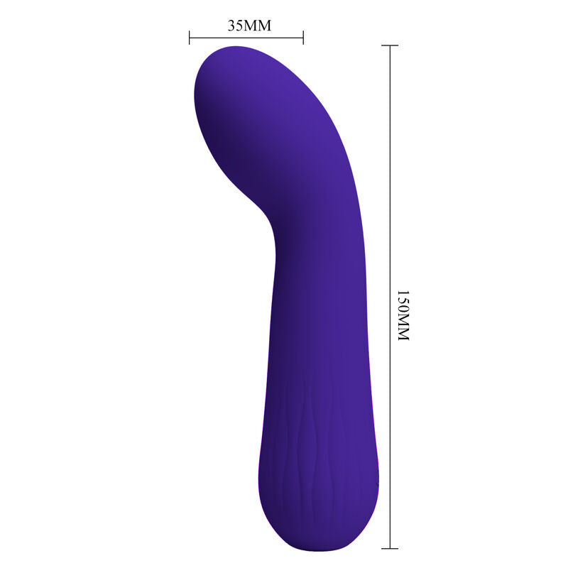 PRETTY LOVE - FAUN RECHARGEABLE VIBRATOR PURPLE - NOCTURNA DESIRES