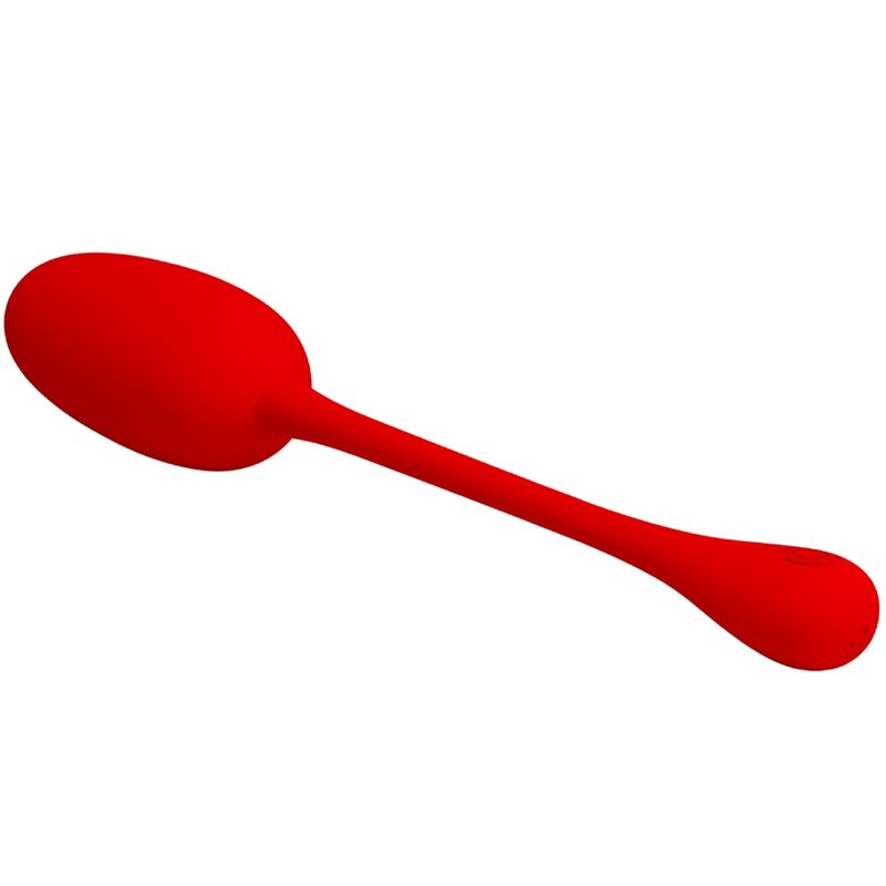 PRETTY LOVE - KNUCKER RED RECHARGEABLE VIBRATING EGG - NOCTURNA DESIRES