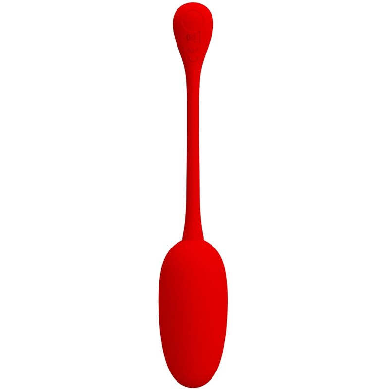PRETTY LOVE - KNUCKER RED RECHARGEABLE VIBRATING EGG - NOCTURNA DESIRES