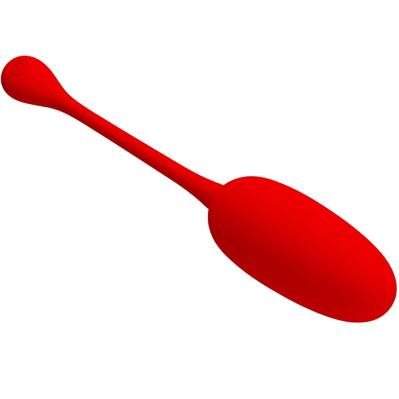 PRETTY LOVE - KNUCKER RED RECHARGEABLE VIBRATING EGG - NOCTURNA DESIRES