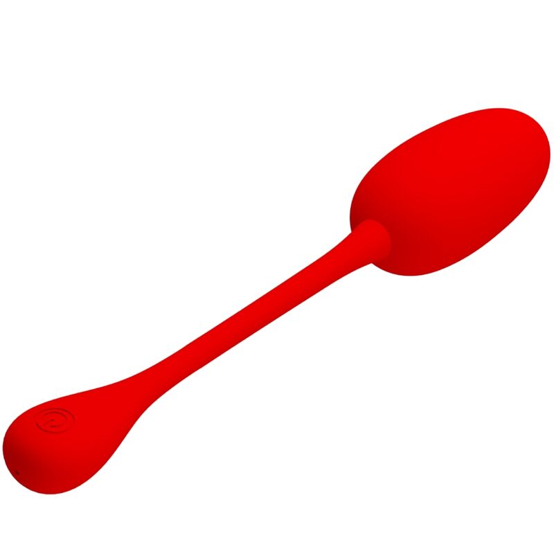 PRETTY LOVE - KNUCKER RED RECHARGEABLE VIBRATING EGG - NOCTURNA DESIRES