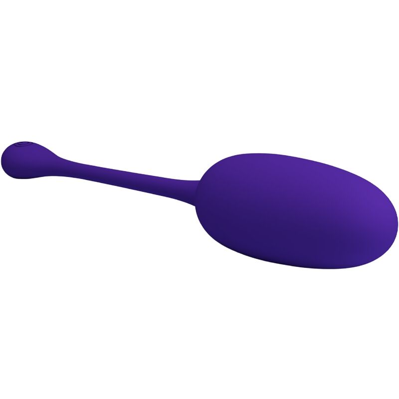 PRETTY LOVE - KNUCKER PURPLE RECHARGEABLE VIBRATING EGG - NOCTURNA DESIRES