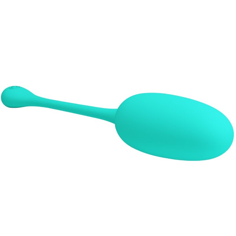PRETTY LOVE - KNUCKER WATER GREEN RECHARGEABLE VIBRATING EGG - NOCTURNA DESIRES